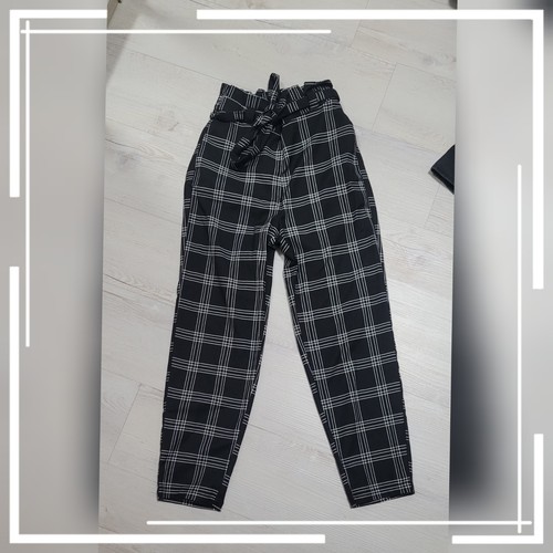 Hose stoffhose chino kariert - hose,