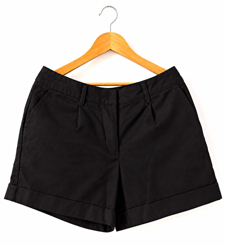 Schwarze shorts 42 - gr., –